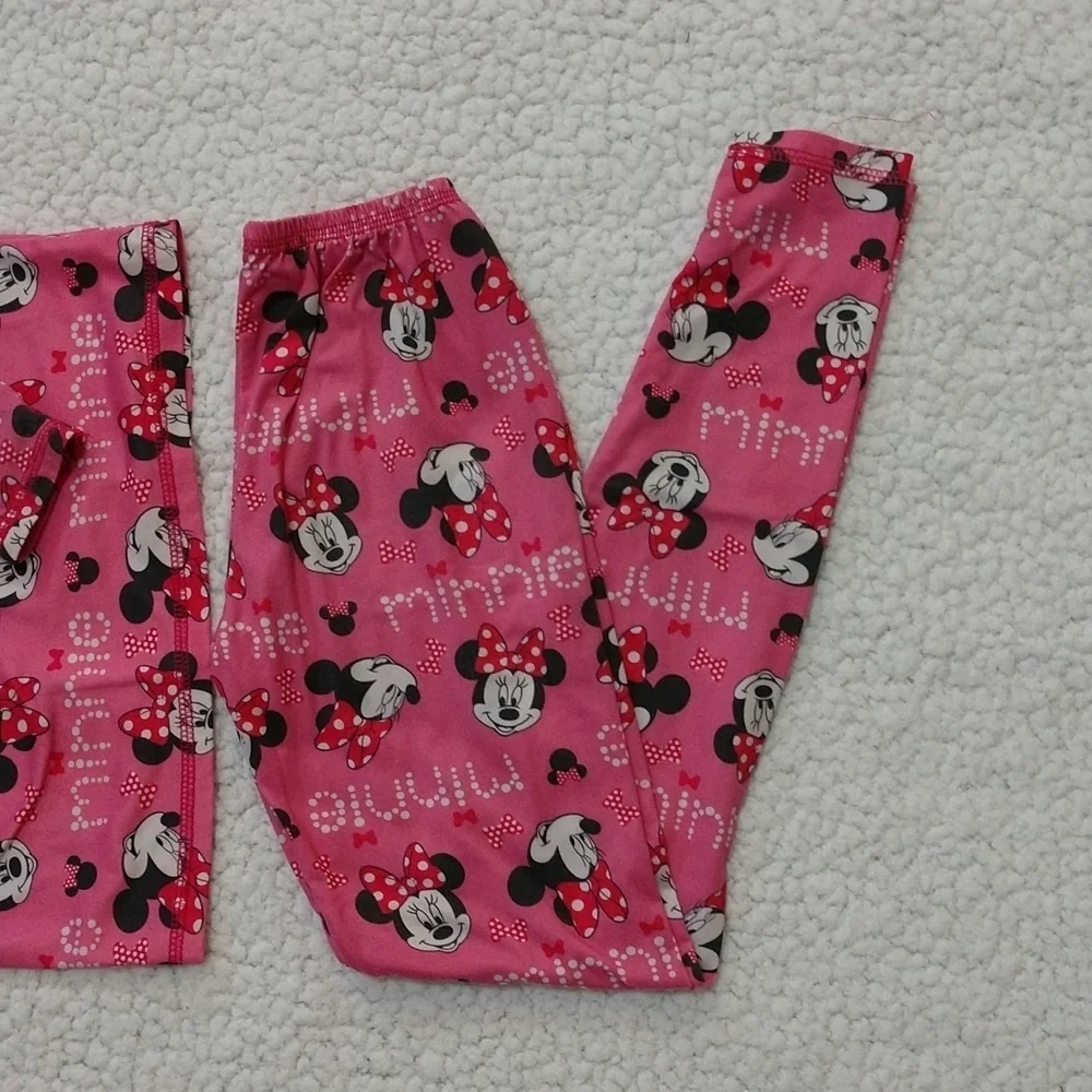 Disney Minnie Mouse 2 Piece Pajamas Size M